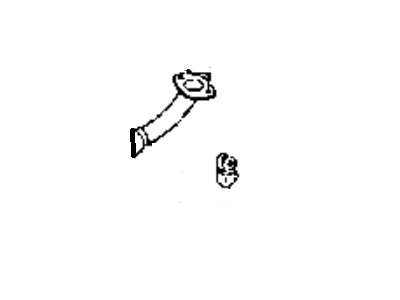 Hyundai 28650-33Q30 Center Exhaust Pipe