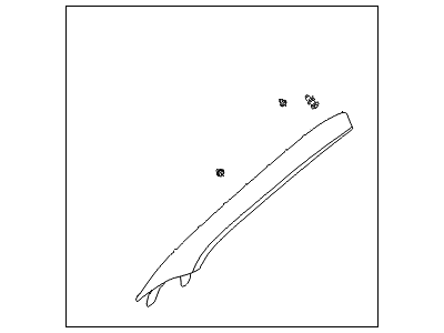 Hyundai 85810-3V000-TX Trim Assembly-Front Pillar LH