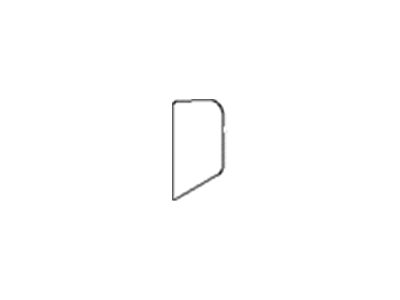 Hyundai 83417-2D010 Glass-Rear Door Fixed, LH