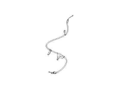 Hyundai 59770-3X300--DS Cable Assembly-Parking Brake, RH
