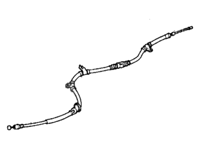 Hyundai 59770-27001--DS Cable Assembly-Parking Brake, RH