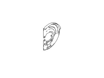 Hyundai 51756-26000 Shield-Dust, RH