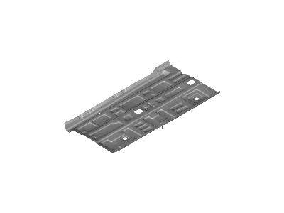 Hyundai 65111-IB000 PANEL ASSY-CENTER FLOOR SIDE, L