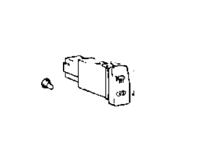 Hyundai 93710-34000 Switch Assembly-Outside Mirror Defroster