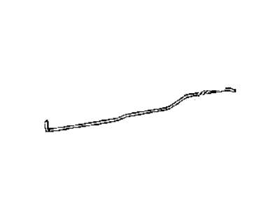 Hyundai 81471-22000 Rear Door Inside Handle Rod, Left