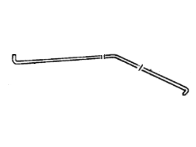 Hyundai 81371-24000 Front Door Inside Handle Rod Left