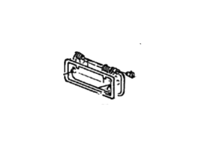 Hyundai 82650-24020-CW Exterior Door Handle Assembly, Front, Left