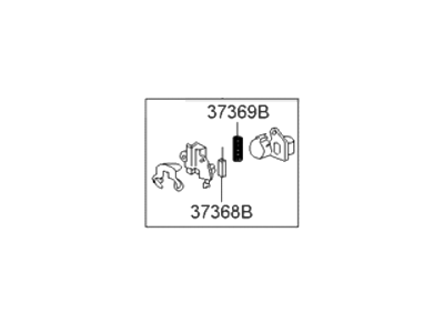 Hyundai 37370-23500 Regulator Assembly-Generator