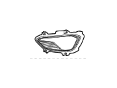 Hyundai 86563-B8010 Cover-Front Bumper Side, LH