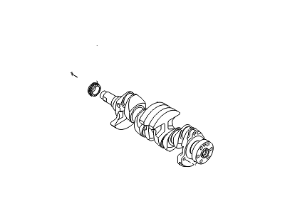 Hyundai 23110-2B710 Crankshaft Assembly