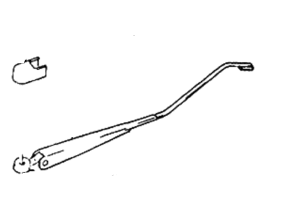 Hyundai 98801-21500 Rear Wiper Arm Assembly