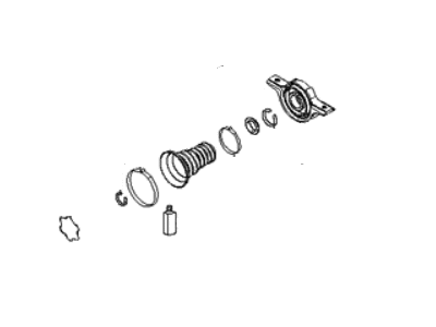 Hyundai 49575-3J000 Repair Kit-Center Bearing