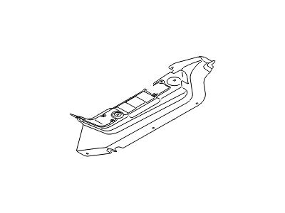Hyundai 28791-B1000 Protector-Heat Front, LH
