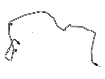 Hyundai 58711-1E000 Tube-Master Cylinder To Front Brake, RH