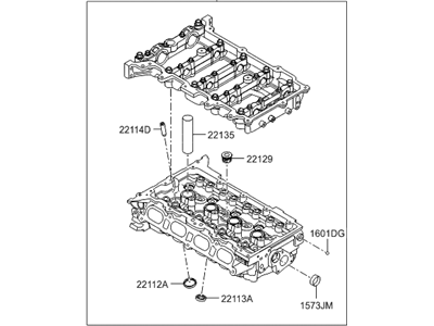 Hyundai 22YM4-2EW00 Head Sub Assembly-Cylinder