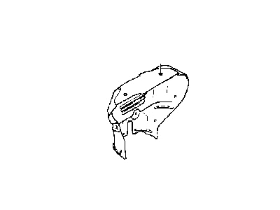 Hyundai 28525-33102 Protector-Heat