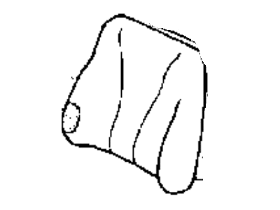 Hyundai 88260-27161-LKP Front Seat Cushion Cover, Right