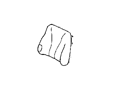 Hyundai 88460-27150-LKP Front Right-Hand Seat Back Covering Assembly