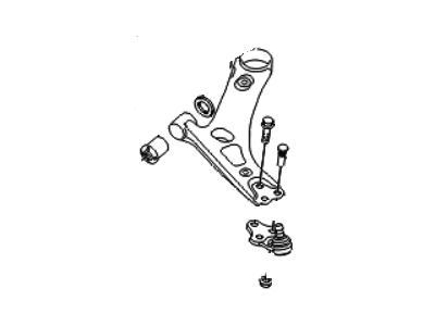 Hyundai 54501-4W000 Arm Complete-Front Lower, RH