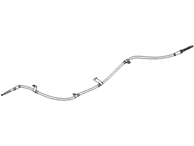 Hyundai 59760-2B000--DS Cable Assembly-Parking Brake, LH