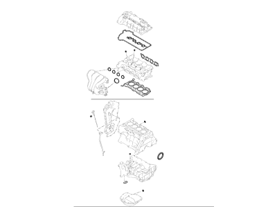 Kia 2091003U04 Gasket Kit-Engine OVEAUL