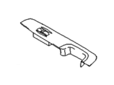 Hyundai 93580-3D100-NU Rear Power Window Sub Switch Assembly, Left