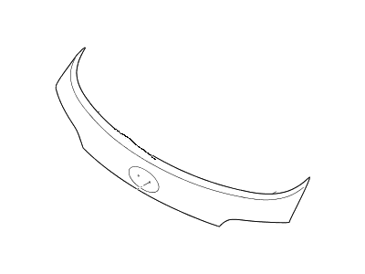 Hyundai 87371-4Z000 Garnish-Tail Gate, Upper