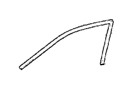 Hyundai 82530-38000 Run-Front Door Window Glass LH