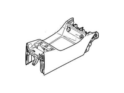 Hyundai 84610-S2AA0-NKB CONSOLE ASSY-FLOOR