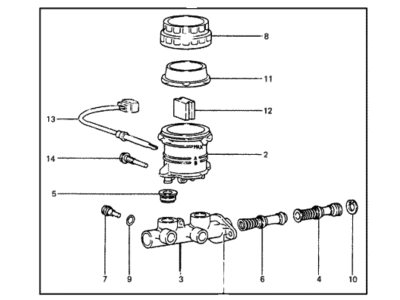 Hyundai 58510-21303 Cylinder Assembly-Brake Master