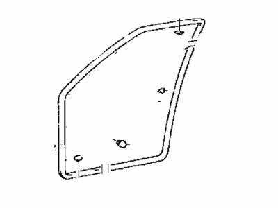 Hyundai 82130-34000 Weatherstrip Assembly-Front Door Side LH
