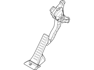 Hyundai 32700-2T110 Pedal Assembly-Accelerator