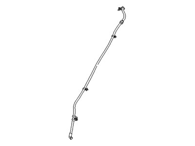 Hyundai 81683-0W001 Hose Assembly-Sunroof Drain, RH
