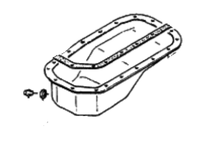 Hyundai 21510-21010 Pan Assembly-Engine Oil