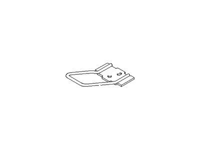 Hyundai 89861-25000 Bracket-Child Lower Anchor Outer, L