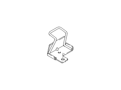 Hyundai 89862-25050 Bracket-Child Lower Anchor Inner, R
