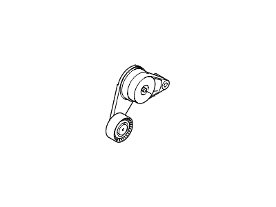 Kia 252812E300 Tensioner Assembly