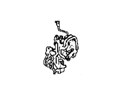 Hyundai 81420-24000 Latch Assembly-Rear Door, RH