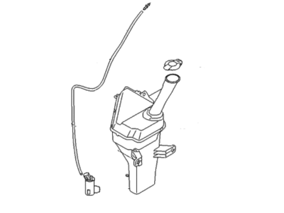 Hyundai 98610-3Y000 Reservoir & Pump Assembly-Washer