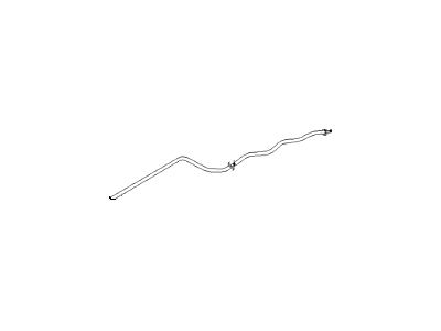 Hyundai 58735-25000 Tube-Connector To Rear, LH