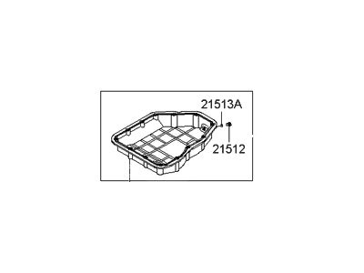 Hyundai 21510-3C100 Pan Assembly-Engine Oil, Lower