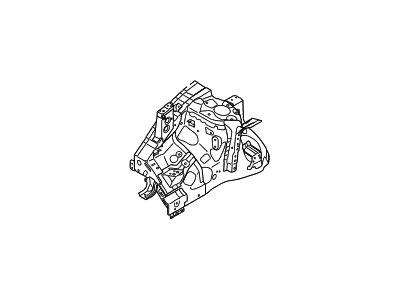 Hyundai 64502-2W000 Panel Assembly-Fender Apron, RH