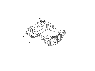 Hyundai 21520-3C650 Pan Assembly-Engine Oil, Upper