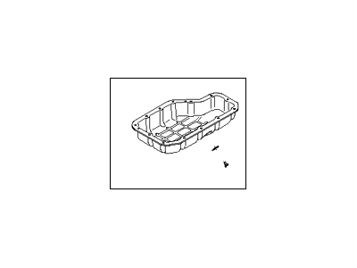 Hyundai 21510-3C600 Pan Assembly-Engine Oil, Lower