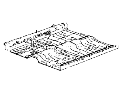 Hyundai 65100-33510 Panel Complete-Front Floor