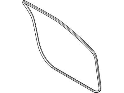 Hyundai 82110-2V000 Weatherstrip-Front Door Body Side LH