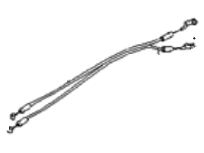 Hyundai 81472-2D000 Rear Door Inside Handle Cable Assembly, Right
