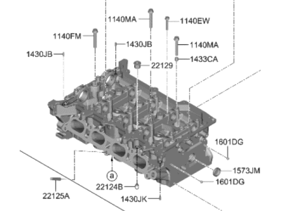 Hyundai 5M515-2JU00 Head Sub Assembly-Cylinder