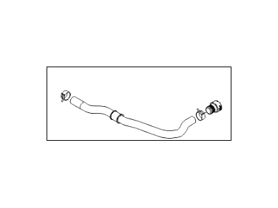 Hyundai 25414-4R000 Hose Assembly-Radiator, Upper