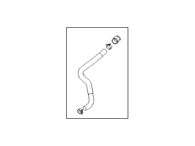 Hyundai 25415-4R000 Hose Assembly-Radaator, Lower